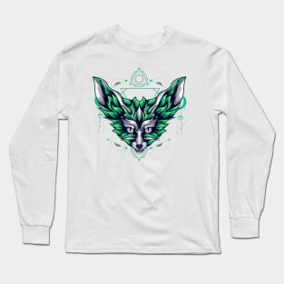 red fox space Long Sleeve T-Shirt